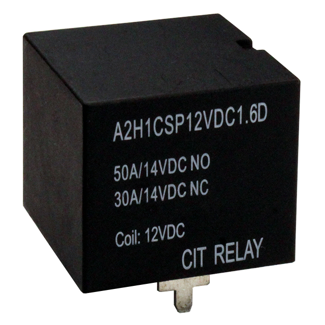 CIT Relay and Switch A2H1CSP12VDC1.6D